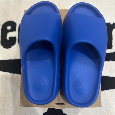 Adidas Yeezy Slide Azure Blue Size 10 DS Brand New | YZY ID4133