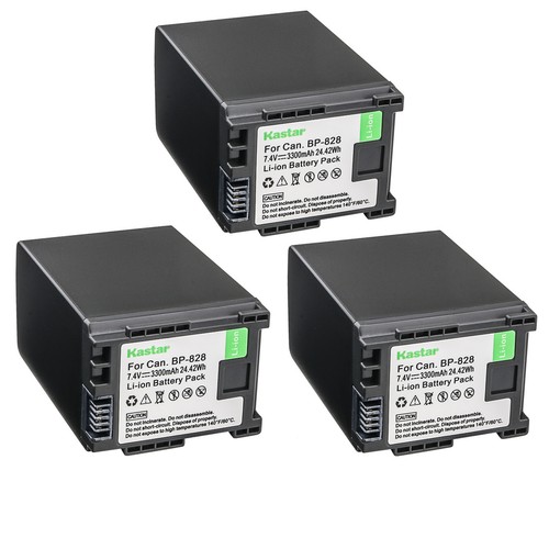 Kastar Replacement Battery for Canon BP-820 BP-828 Battery OEM CG-800 Charger - Picture 6 of 7