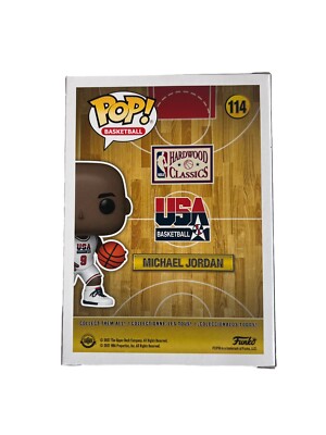 NEW Funko POP! Basketball USA Michael Jordan #114 Target Exclusive