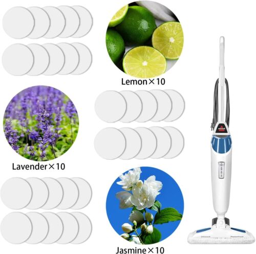 30 Pack Replacement Steam Mop Scent Discs Compatible with Bissell Powerfresh - Picture 7 of 9
