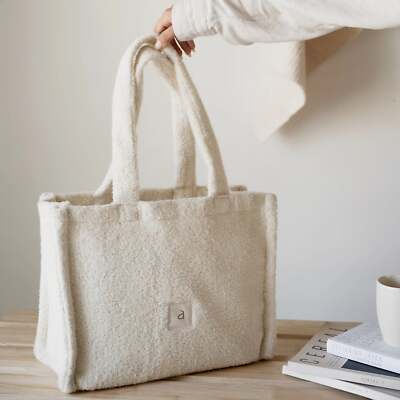 The Cloud Terry Tote Bag in Natural