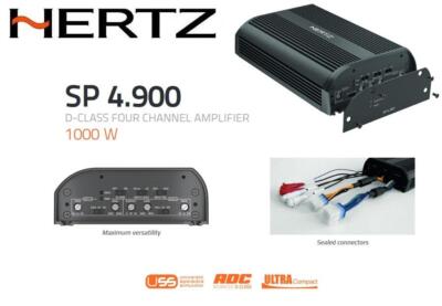 Hertz SP 4.900 SPL 4 Kanal Verstärker Endstufe 1000 Watt RMS