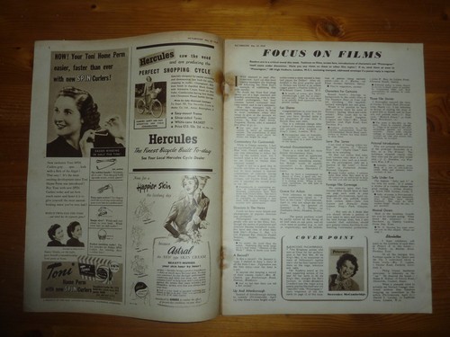 PICTUREGOER No 785 Vol 19 20TH MAY 1950 MERCEDES MCCAMBRIDGE COVER VAN JOHNSON - Picture 4 of 13