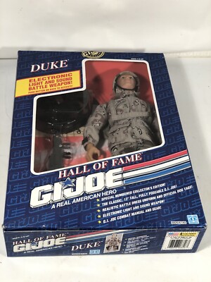 Vintage GI Joe Hall Of Fame Duke 12 Inch Action Figure Collectors