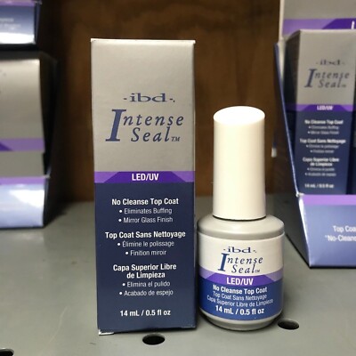 IBD Intense Seal UV Gel Top Sealer 0.5 oz LED/UV New In Box 2024