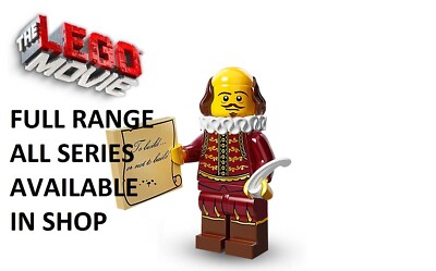 Lego William Shakespeare Lego Film Serie ungeöffnet neu werkseitig versiegelt