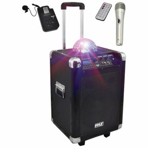 disco watt pyle jam bluetooth speaker portable pa system pro