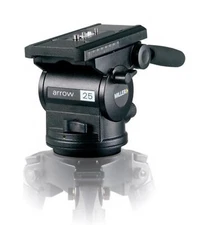 Great - Miller 1022 Arrow 25 Fluid Head, with Manfrotto 536 Carbon fiber tripod