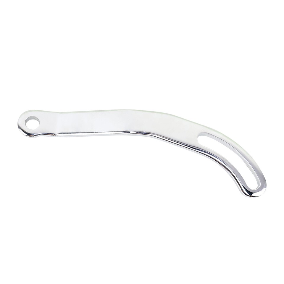 Small Chevy Chrome Saginaw Power Steering Pump Bracket Kit SBC 305 327