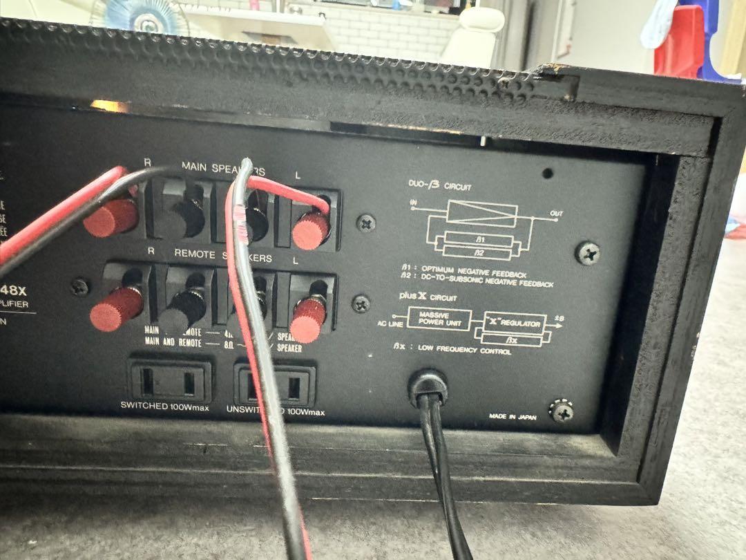 LUXMAN L-48X 音出し確認済み LUXMAN L-48X sound output confirmed | eBay