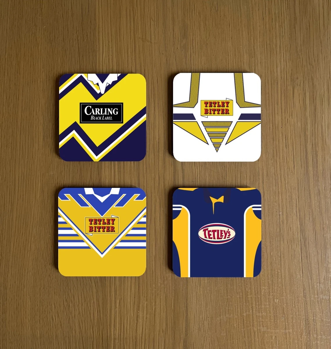 Tazza Personalizzata Leeds Rhinos Rugby, Con Nome E Scritta A Scelta, Gialla, 325ml