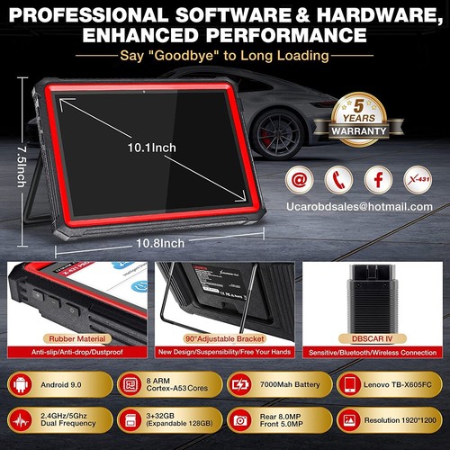 2025 LAUNCH X431 PRO3S+ V+ Pro as Pro5 Coding ALL System Diagnostic Scanner Tool - Picture 6 of 17