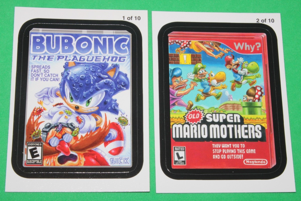 2012 Topps Wacky Packages ANS9 All-New Series 9 LAME GAME STICKERS