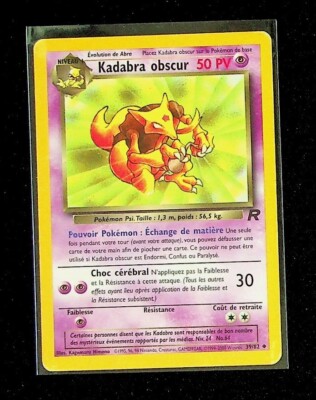 Pokemon Karte 39/82 Dark Kadabra Team Rocket Wizards DE