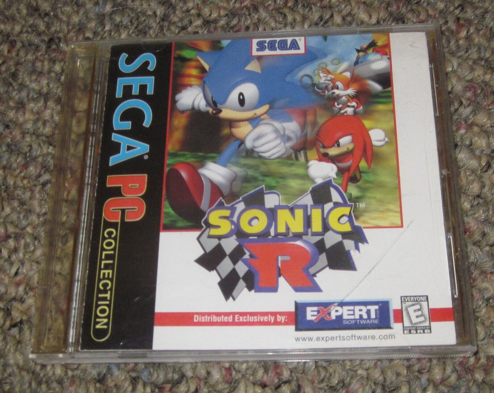 CD-ROM ~ SEGA ~ Sonic R ~ Expert Software ~ E ~ 1999 ~ !Gr8 Shape!