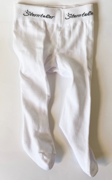 Sterntaler Baby - MäDchen Strumpfhose, Uni Weiß (Weiss 500), 68 Eu-image