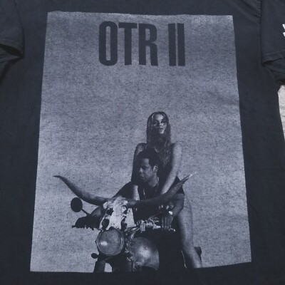 Jay Z and Beyonce OTR 2 Tour T Shirt Adult Medium 2018