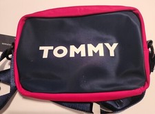 Tommy Hilfiger Dusty Indigo Jordana II Smooth Nylon Cross Body