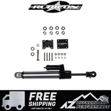 Rubicon Express Thru Shaft Steering Stabilizer For '07-'18 Jeep Wrangler JK JKU