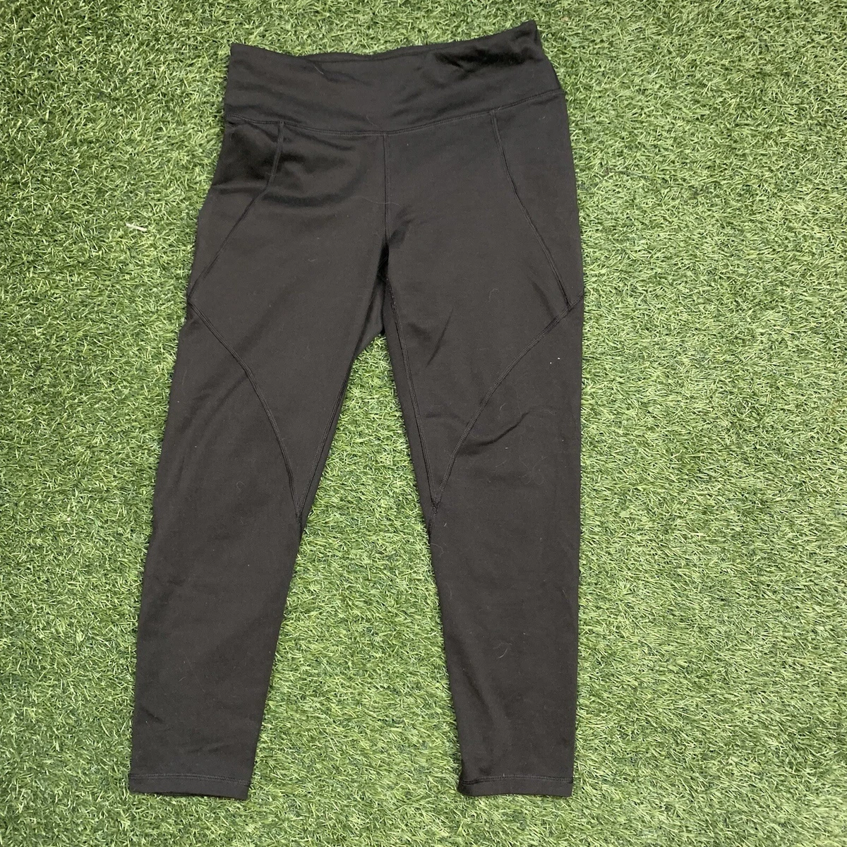 Patagonia Yoga Pants Women's S Leggings Straight Leg Bottoms Black Athletic  Wear