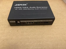 AGPtek HDMI to HDMI + RCA L/R Audio Extractor Converter 