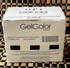 6 OPI GelColor Soak-Off Gel Nail Polish -Crawfishin’ For A Compliment - 0.5 oz