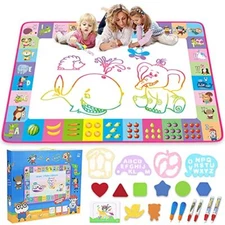 Water Doodle Mat - Kids Painting Writing Doodle Toy Board - Color Doodle 