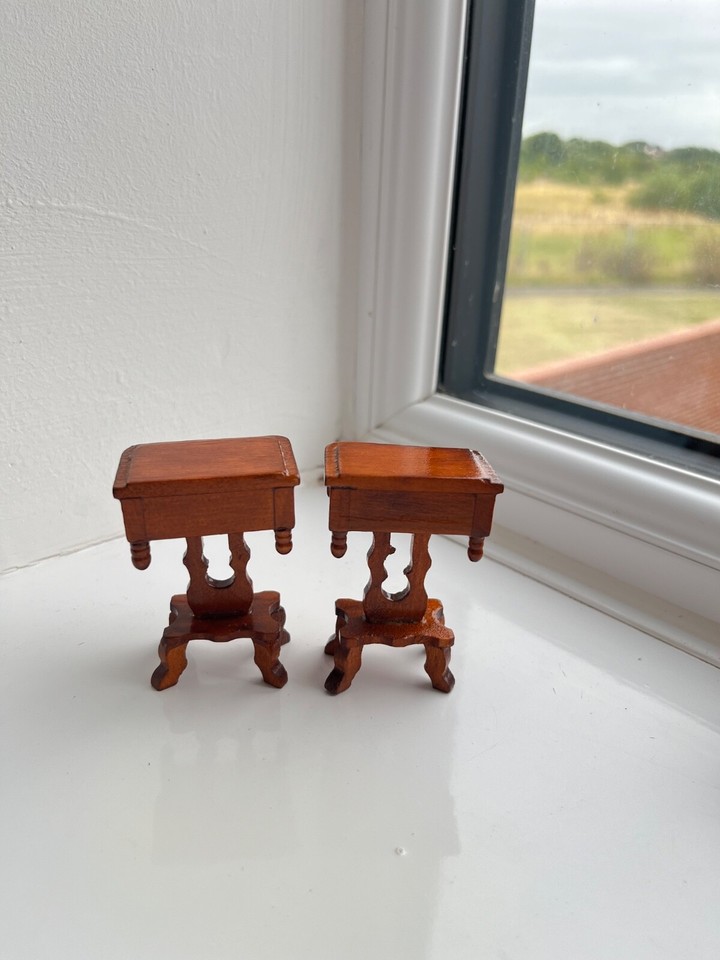 1/16 dolls house furniture job lot bundle living room set wooden chairs