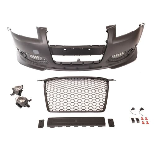 PARAURTI ANTERIORE AUDI A3 8P 05-08 S3 LOOK + FENDINEBBIA - Imagen 2 de 5