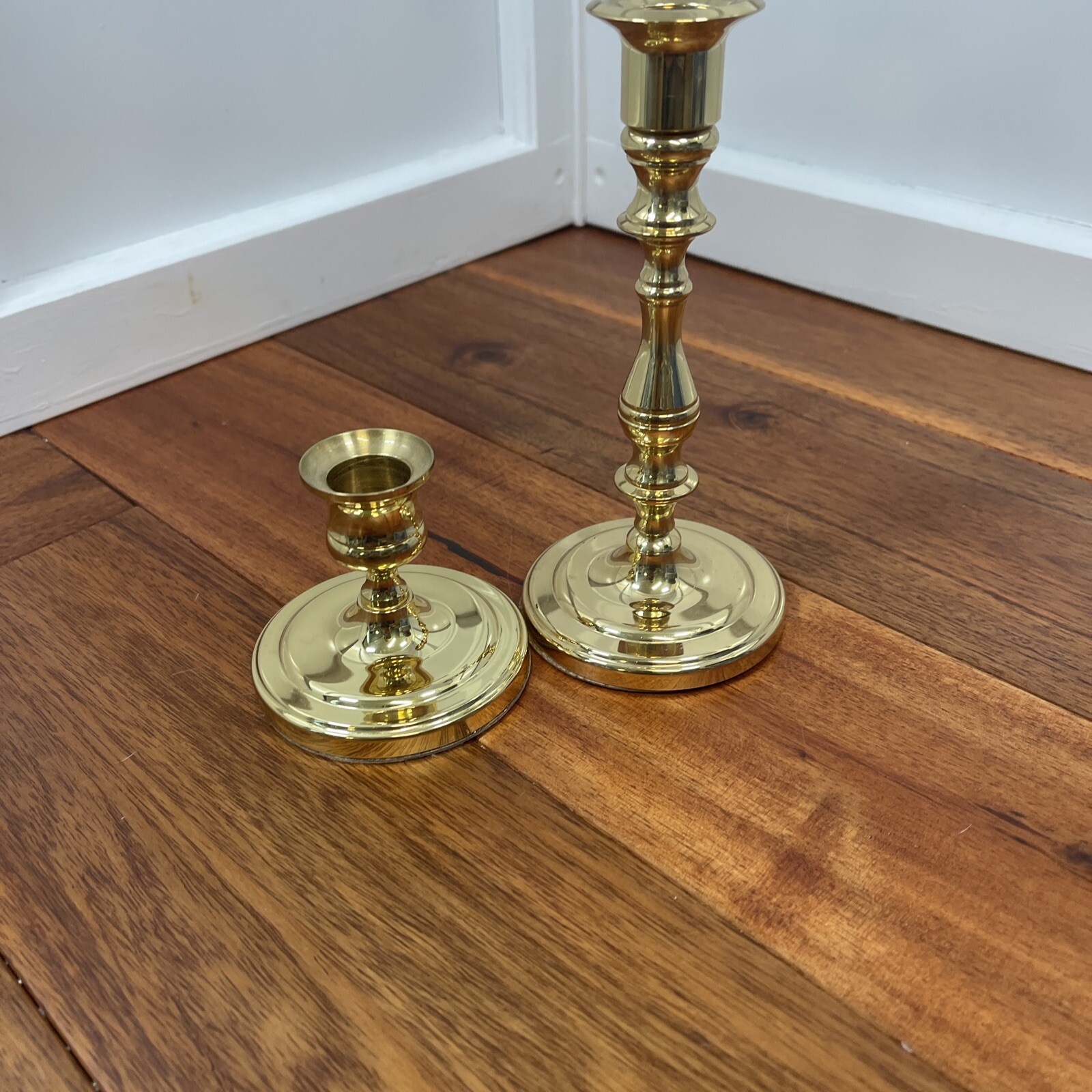 BALDWIN BRASS Candlestick Candle Holder Weight America LOT 2 eBay