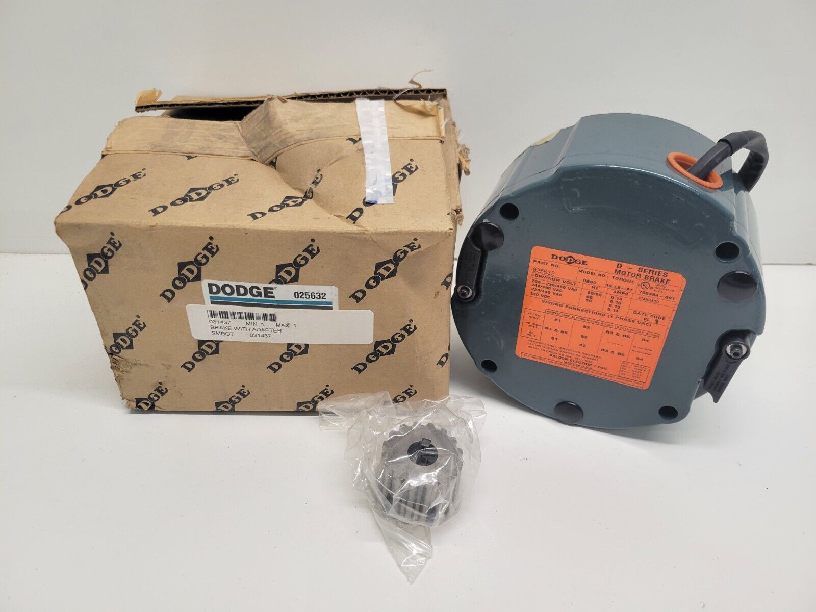 NEW IN BOX! DODGE D-SERIES MOTOR BRAKE 025632