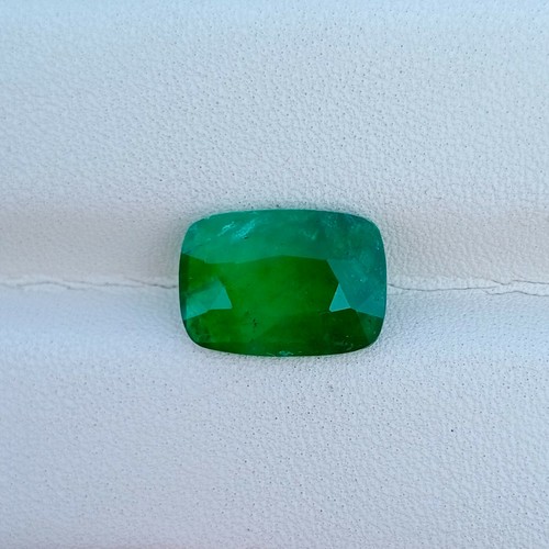 5Carat Natural Cut Emerald Green Color Emerald Loose Gemstone From Pakistan Swat - Picture 8 of 12