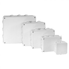 Abzweigdose Abzweigkasten Verteilerdose Verteilerbox Klemmdose Aufputz 10 Größen