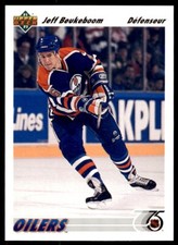 1991-92 Upper Deck French Jeff Beukeboom . Edmonton Oilers #394