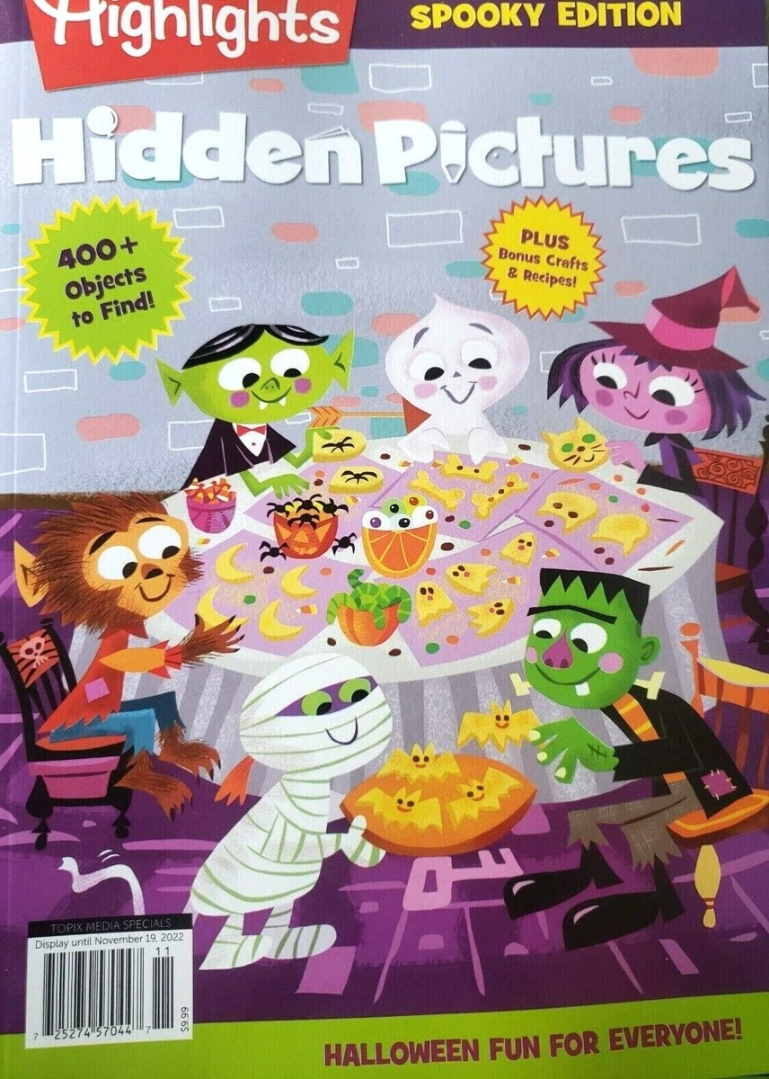 Highlights Hidden Pictures Printable Halloween
