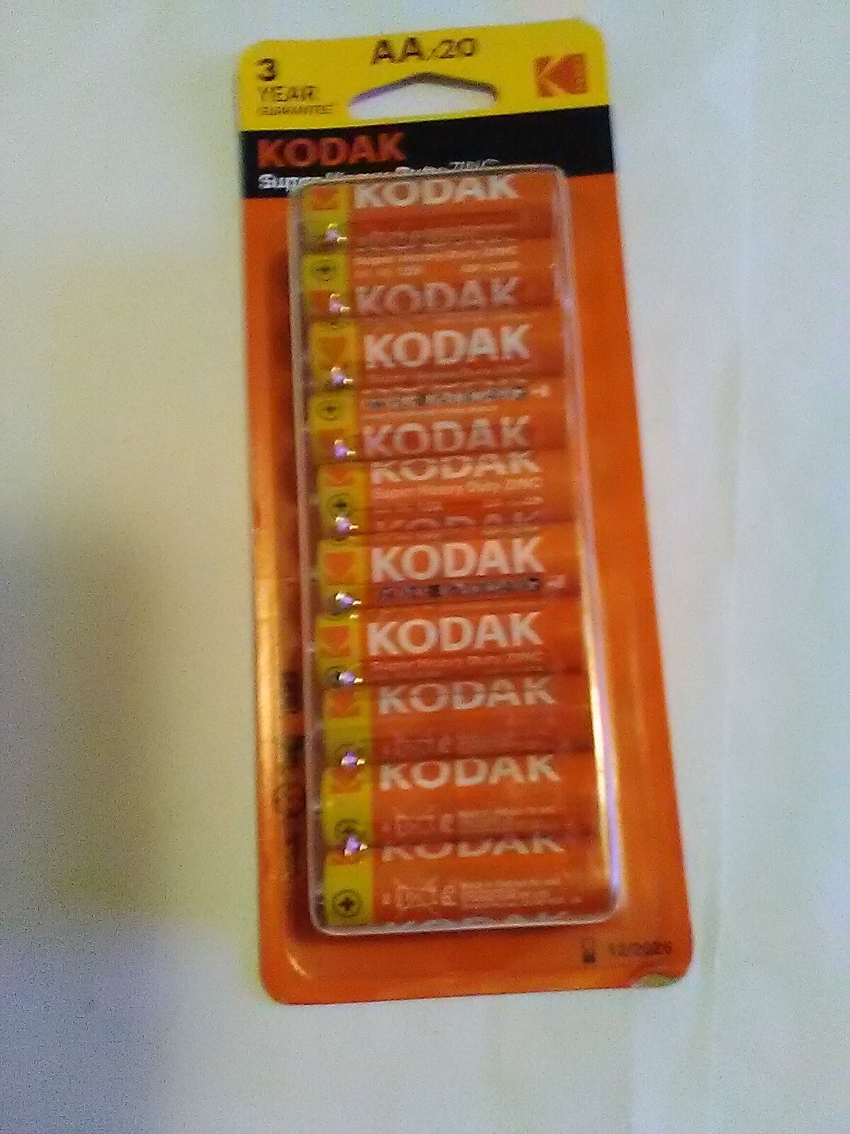 Kodak AA Batteries Super Heavy Duty Zinc Batteries 20 Pack Exp. 12/2023-image