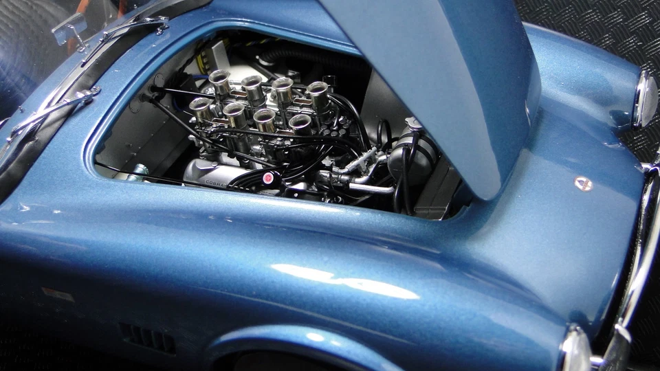 Ford Shelby Cobra Vintage GT Custom Concept Hot Rod Race LARGE SCALE Car1 12 - Image 4 of 4