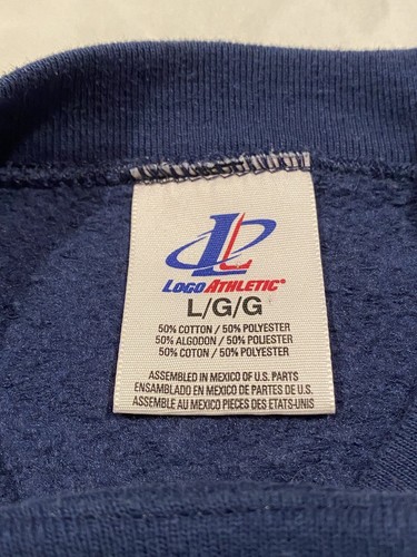 Sudadera Vintage Silverwood Parque Temático Temblores Logotipo 7 Cuello Redondo Talla Grande Rara - Imagen 6 de 6