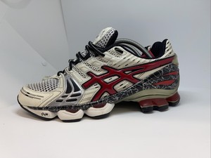 Asics Gel Kinsei 2 Para Hombre Zapatillas Para Correr Blanco/Rojo/negro  tamaño nos 8 Totalmente Nuevo | eBay