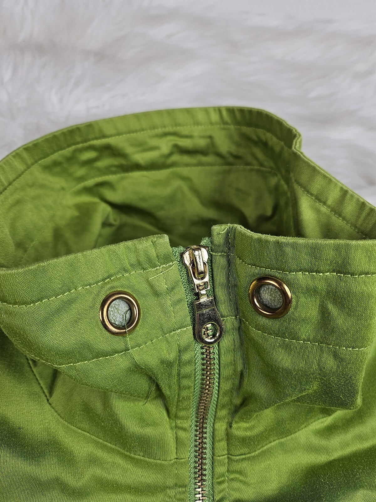 Patrick Christopher Petite (S) Full Zip Green Jac… - image 5