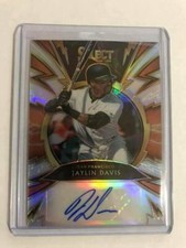 2020 Panini Select Baseball Jaylin Davis Auto /99