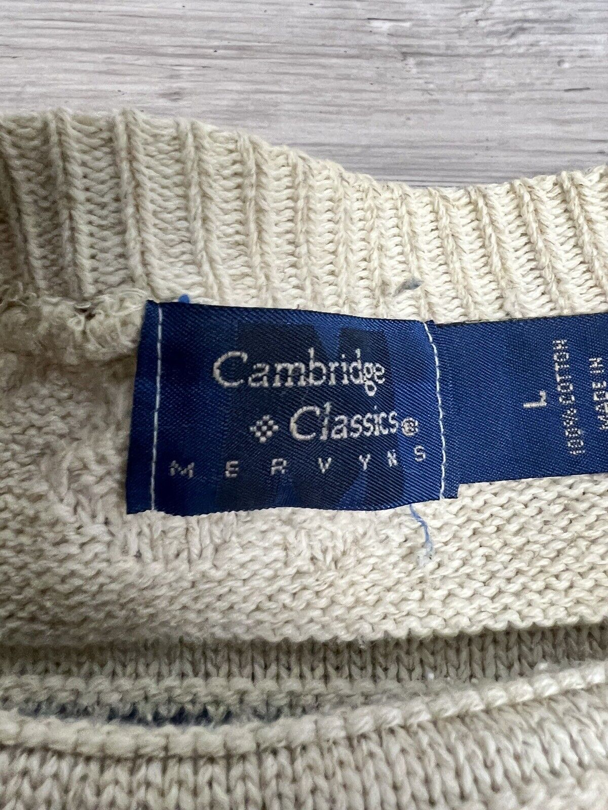 Vintage Mervyns Cambridge Classics Men's Sweater … - image 3