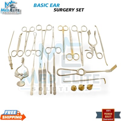 Basic Ear Surgery Set Surgical Instruments ENT Medical Surgery Set
