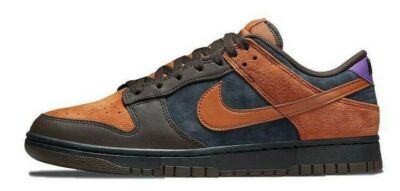 Nike Dunk Low Retro PRM Men's Shoes Cider Dark Chocolate Sz 8.5