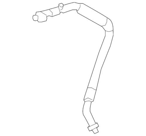 Línea de refrigerante de A/C para Ford F-350 Super Duty 2008-2010 (N/P 7C3Z-19E631-C)