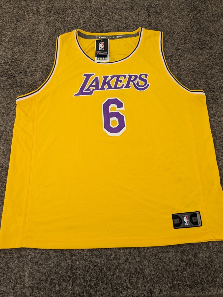Fanatics Los Angeles Lakers LeBron James #6 NBA Jersey Men's