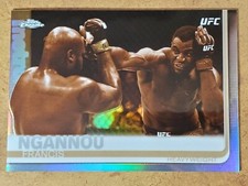 2019 Topps Ufc Chrome Francis Ngannou Sepia Refractor