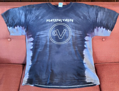 Peaceful Valley Camp Tour 2012 Tie-Dye T-Shirt XL