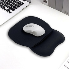 Gel Wrist Support Mouse Pad   Non-Slip Ergonomic Design for Office  Home