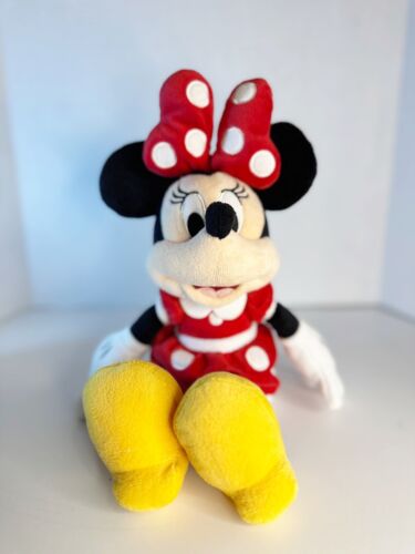 Minnie Mouse Stuff Toy Plush 12" Disney Store Exclusive Medium Size Figure